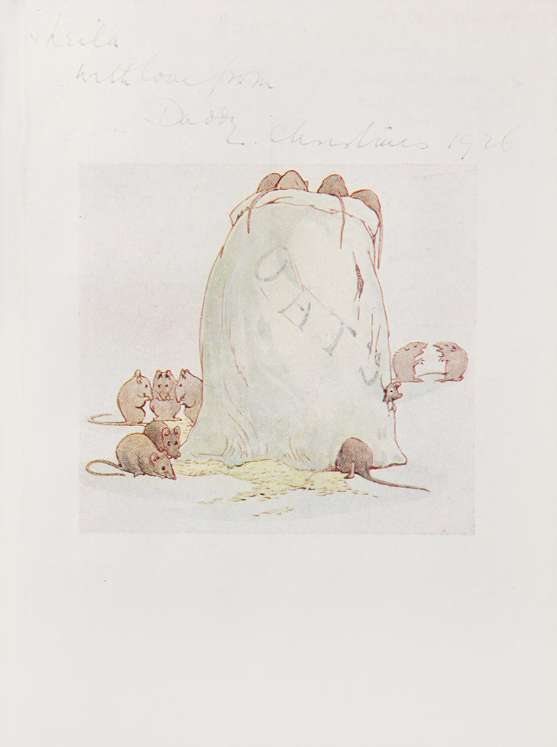 The tale of Samuel Whiskers, or Roly-Poly pudding by Beatrix Potter, first edition in this format, first printing, with full page colour illustrations