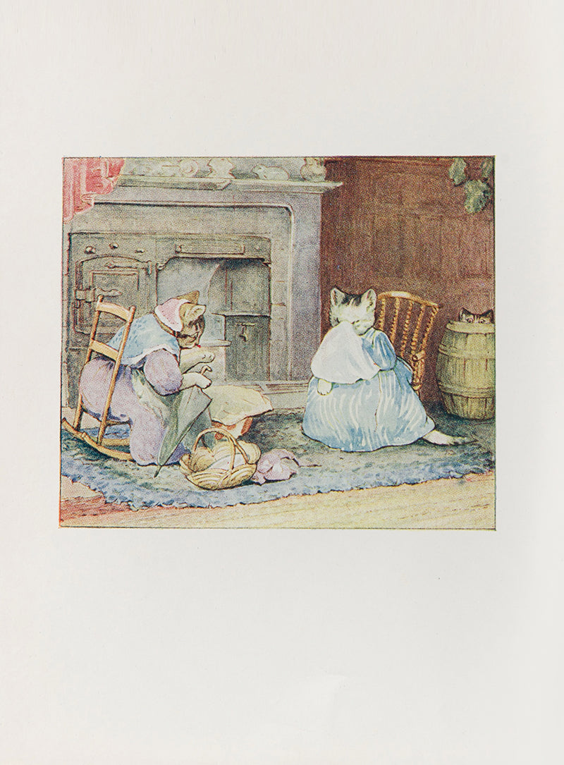 The tale of Samuel Whiskers, or Roly-Poly pudding by Beatrix Potter, first edition in this format, first printing, with full page colour illustrations