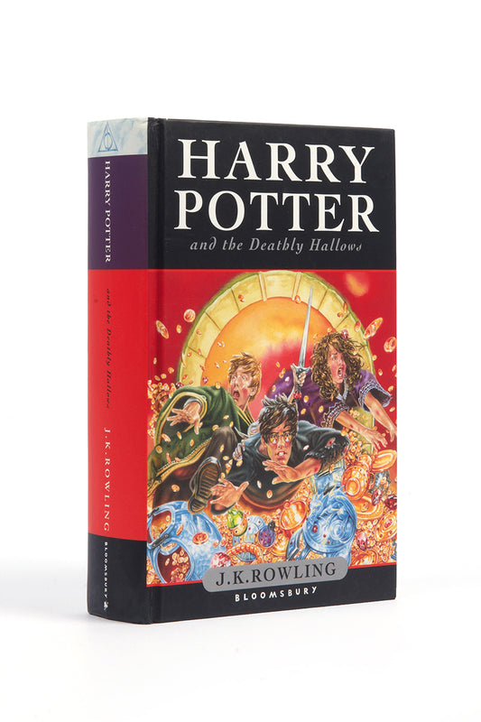 The first edition, first impression of J.K. Rowling's Harry Potter and the Deathly Hallows, a fine copy in the pictorial dust-jacket