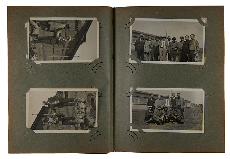 A significant collection of photographs taken by an American engineer in the early 1930s.