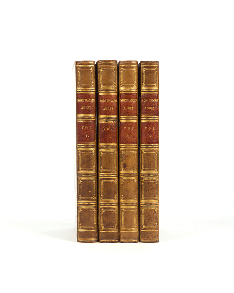 The first appearance in print of Jane Austen's first and last works, complete with all four half-titles. 
