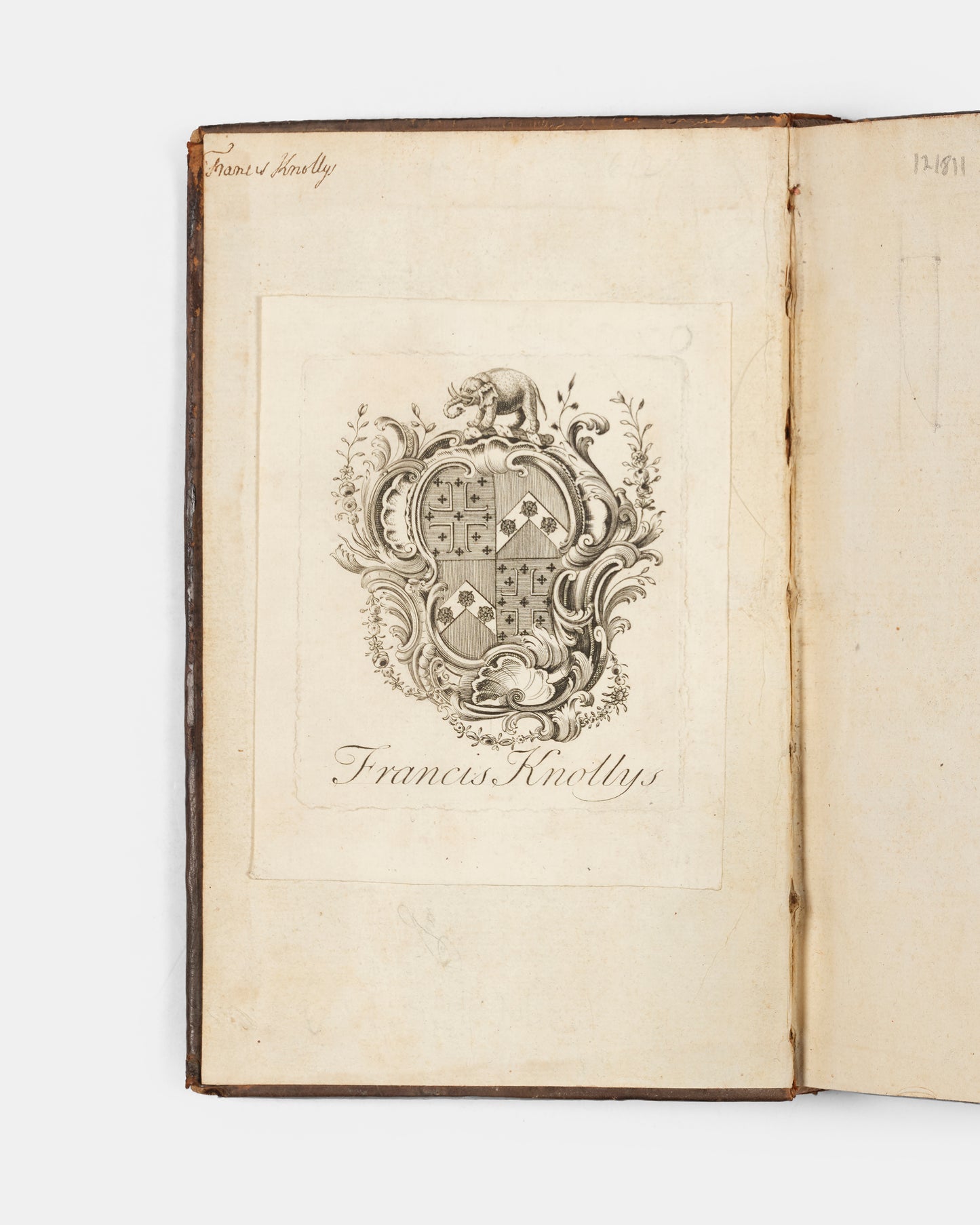 The first edition of David Mallet's biograph of the polymath and statesman Sir Francis Bacon