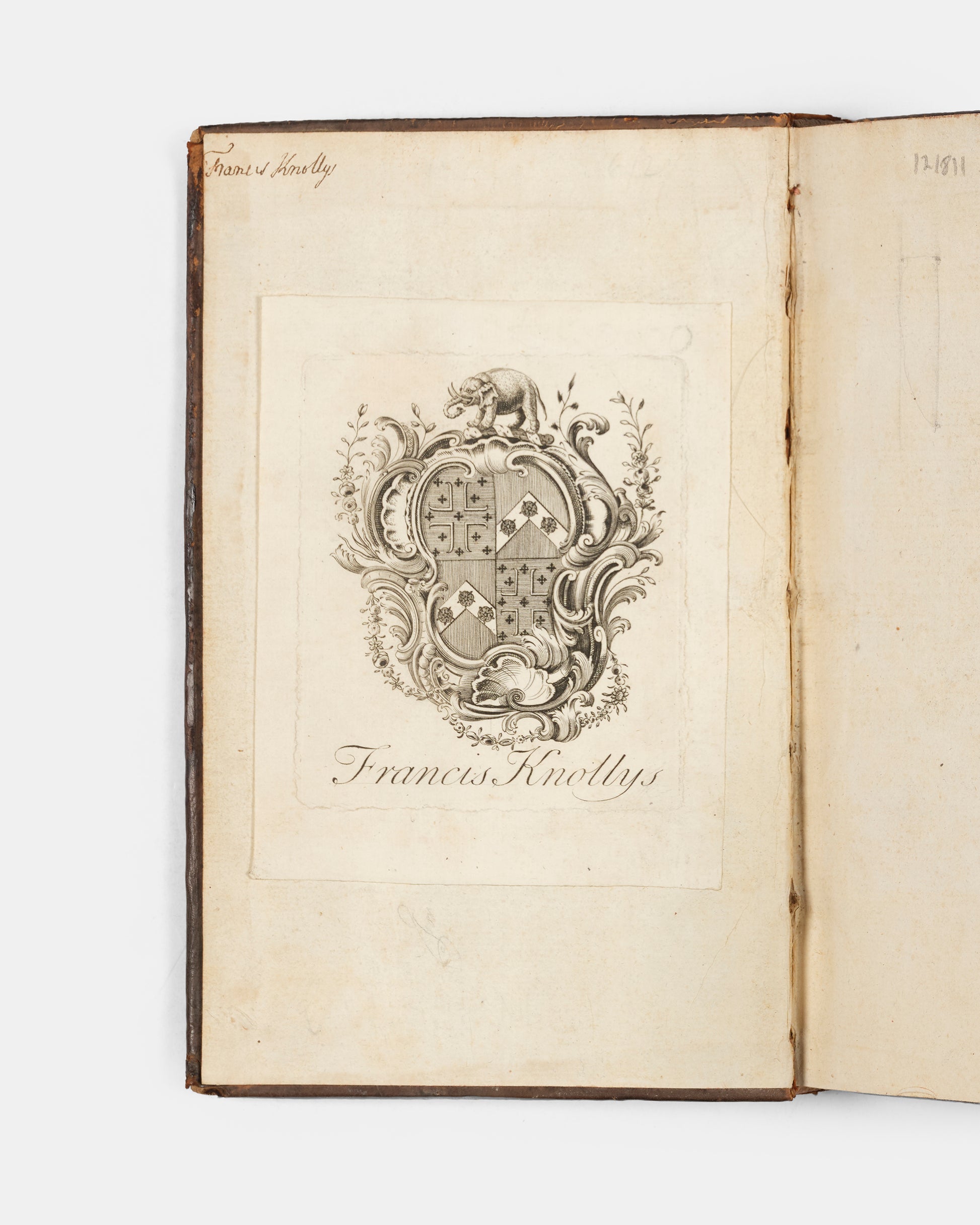 The first edition of David Mallet's biograph of the polymath and statesman Sir Francis Bacon