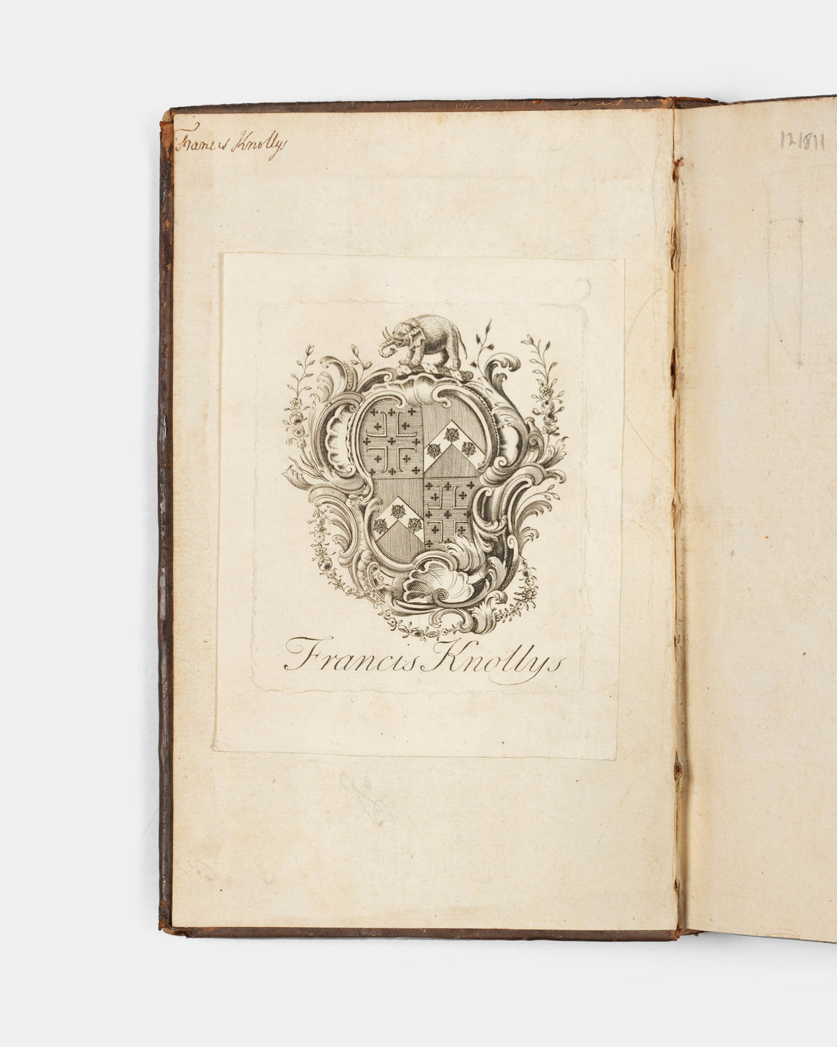 The first edition of David Mallet's biograph of the polymath and statesman Sir Francis Bacon