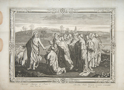 A large, illustrated family Bible from the third-quarter of the eighteenth-century.