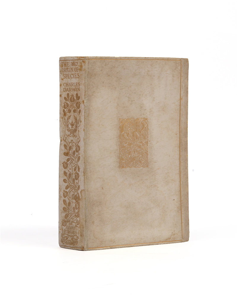 A pleasingly-bound example of Darwin's influential work which would become the foundation of modern evolutionary theory, The Origin of the Species