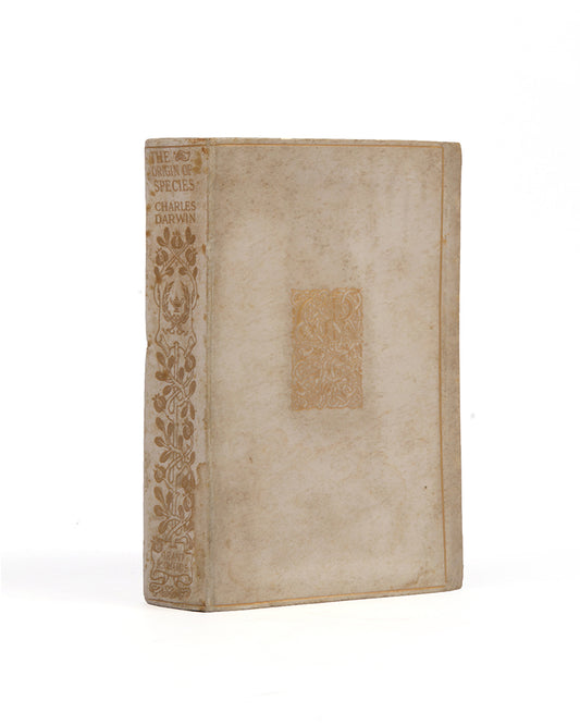 A pleasingly-bound example of Darwin's influential work which would become the foundation of modern evolutionary theory, The Origin of the Species