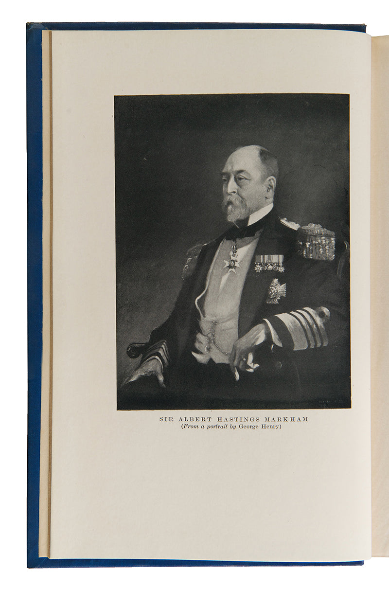 A family copy, with a descendant's ownership signature, of the biography of Sir Albert Hastings Markham KCB (1841-1918)