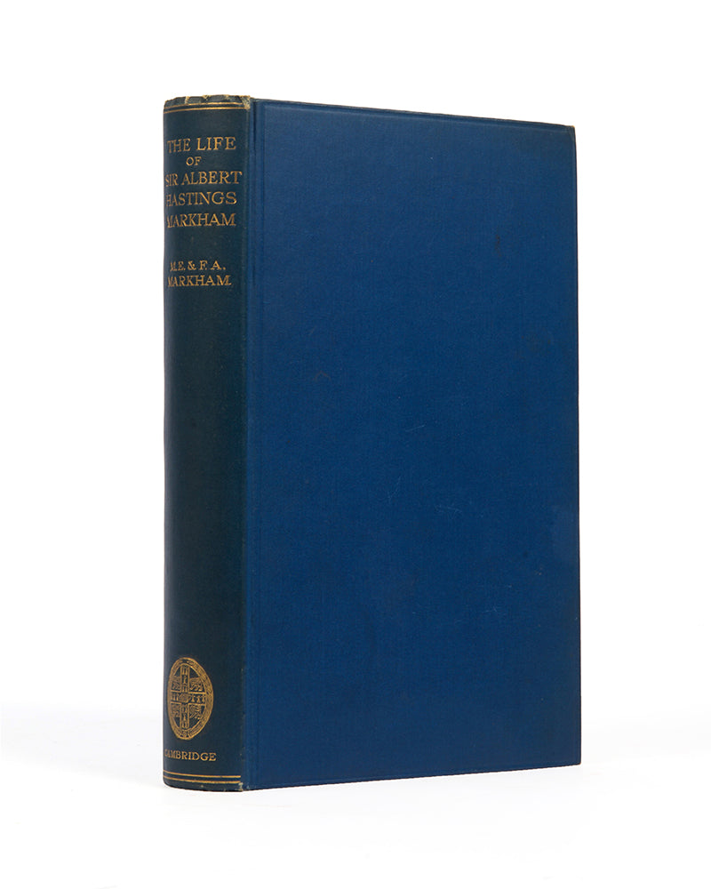 A family copy, with a descendant's ownership signature, of the biography of Sir Albert Hastings Markham KCB (1841-1918)