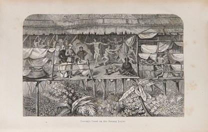 Clements Markham's copy of Frederick Boyle's Adventures among the Dyaks of Borneo, subsequently owned by his good friend and cousin Sir Albert Hastings Markham.