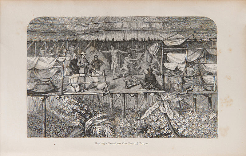 Clements Markham's copy of Frederick Boyle's Adventures among the Dyaks of Borneo, subsequently owned by his good friend and cousin Sir Albert Hastings Markham.