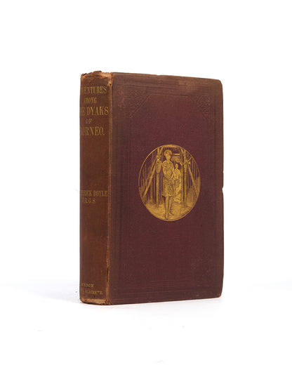 Clements Markham's copy of Frederick Boyle's Adventures among the Dyaks of Borneo, subsequently owned by his good friend and cousin Sir Albert Hastings Markham.