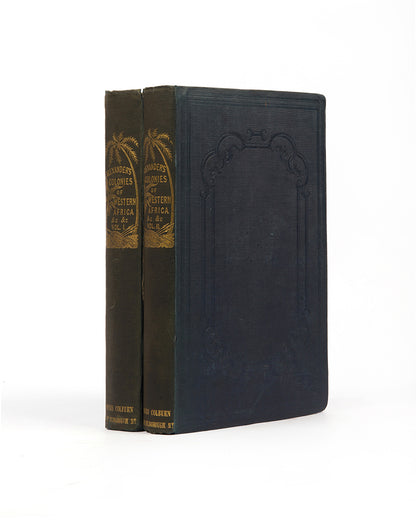 The Currer copy of Narrative of a Voyage of Observation among the colonies of Western Africa by James Edward Alexander, owned by Frances Mary Richardson Currer, one of the eminent female book collectors of the nineteenth century.