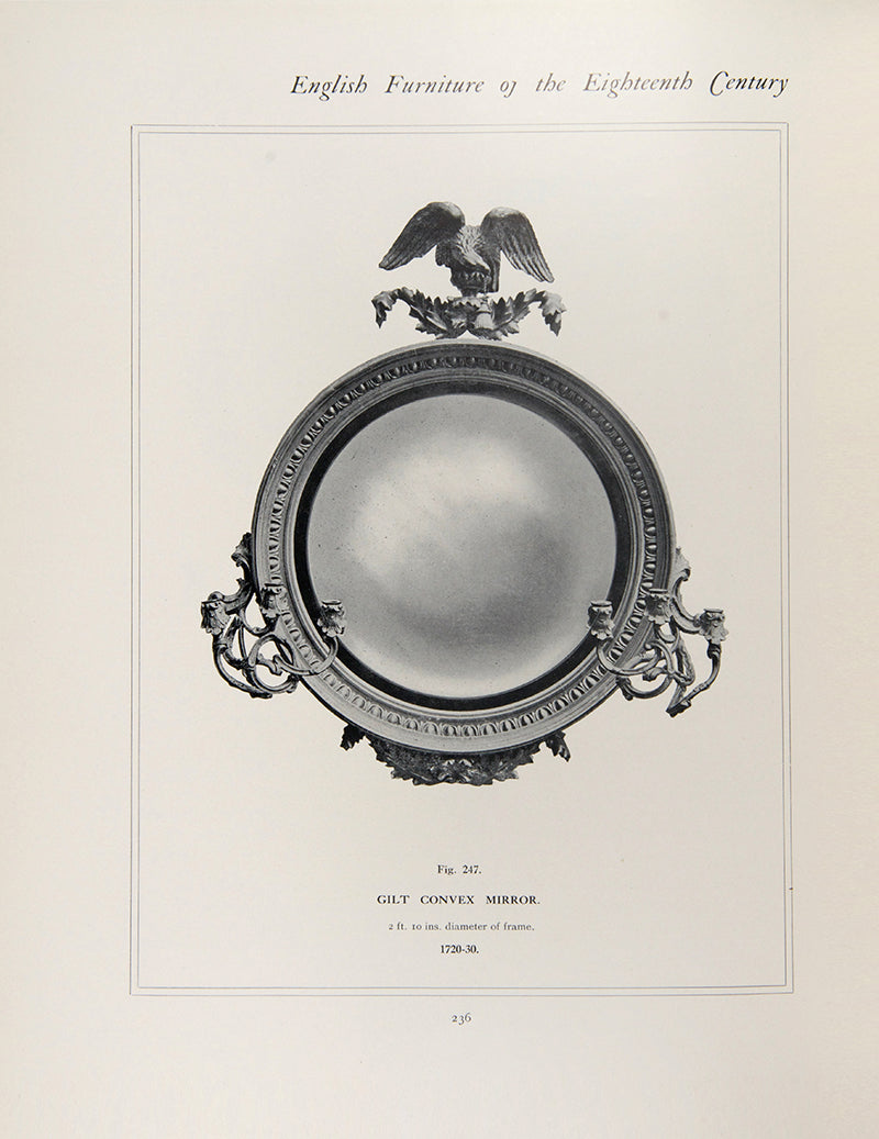 A very good set of Engllish furniture of the eighteenth century, by Herbert Cesckinsky, in three volumes, with several illustrations