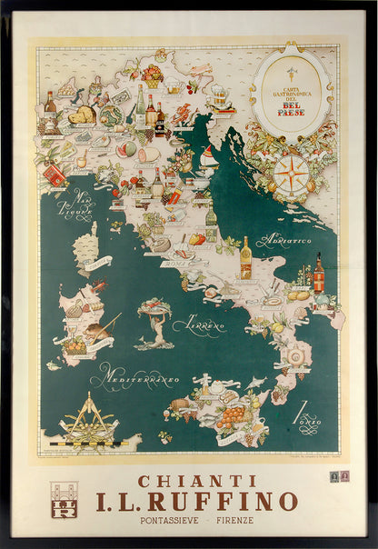 Carta Gastronomica del Bel Paese.