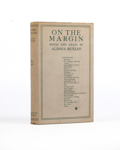 First edition of On the Margin by Aldous Huxley.