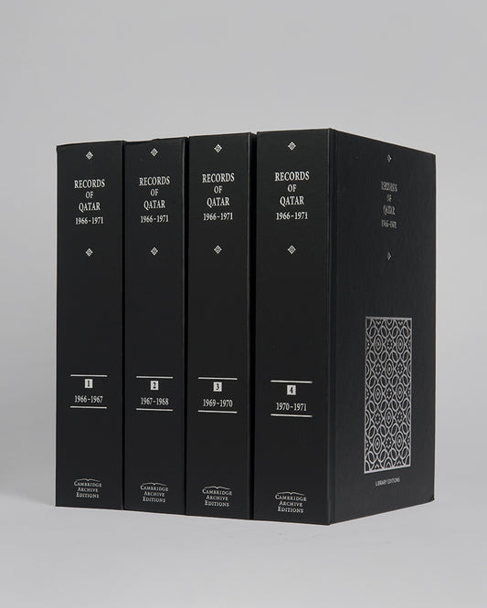 Records of Qatar: 1966-1971, a comprehensive collection of documents recording the history of Qatar between the years 1966 and 1971, which saw the withdrawal of Britain from the region.
