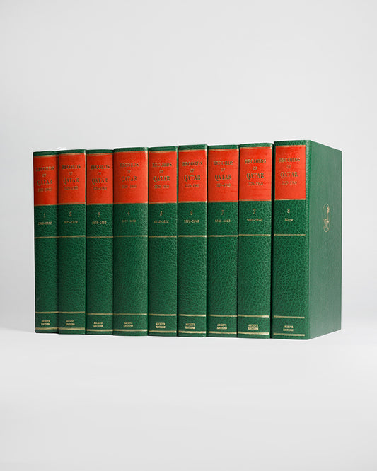 An unrivalled collection of material revealing the history of Qatar from 1820 to 1960, focussing on primary documents from Qatar's first maritime treaty with Britain in 1820 up to the abdication of Ali bin Abdullah in 1960.