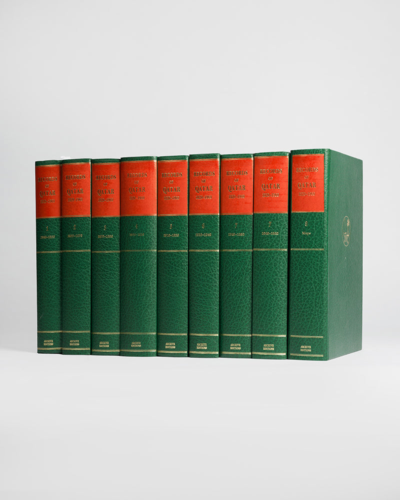 An unrivalled collection of material revealing the history of Qatar from 1820 to 1960, focussing on primary documents from Qatar's first maritime treaty with Britain in 1820 up to the abdication of Ali bin Abdullah in 1960.