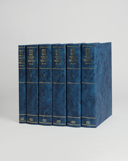 Survey of the Shores and Islands of the Persian Gulf 1820-1829, the first systematic examination of the coastal topography of the Arabian Gulf with 55 maps and views.