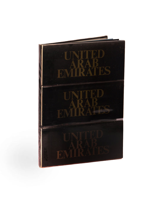 First edition of this celebration of the first seven years of the United Arab Emirates, with text by Peter Hellyer and photographs by Pier Giorgio Sclarandis.