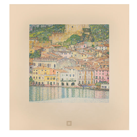 Malcesine on Lake Garda (Plate 7), from Eine Nachlese/Dernière grebe/An Aftermath portfolio