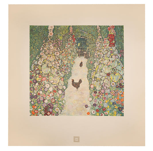 Garden with Roosters (Plate 26), from Eine Nachlese/Dernière grebe/An Aftermath portfolio