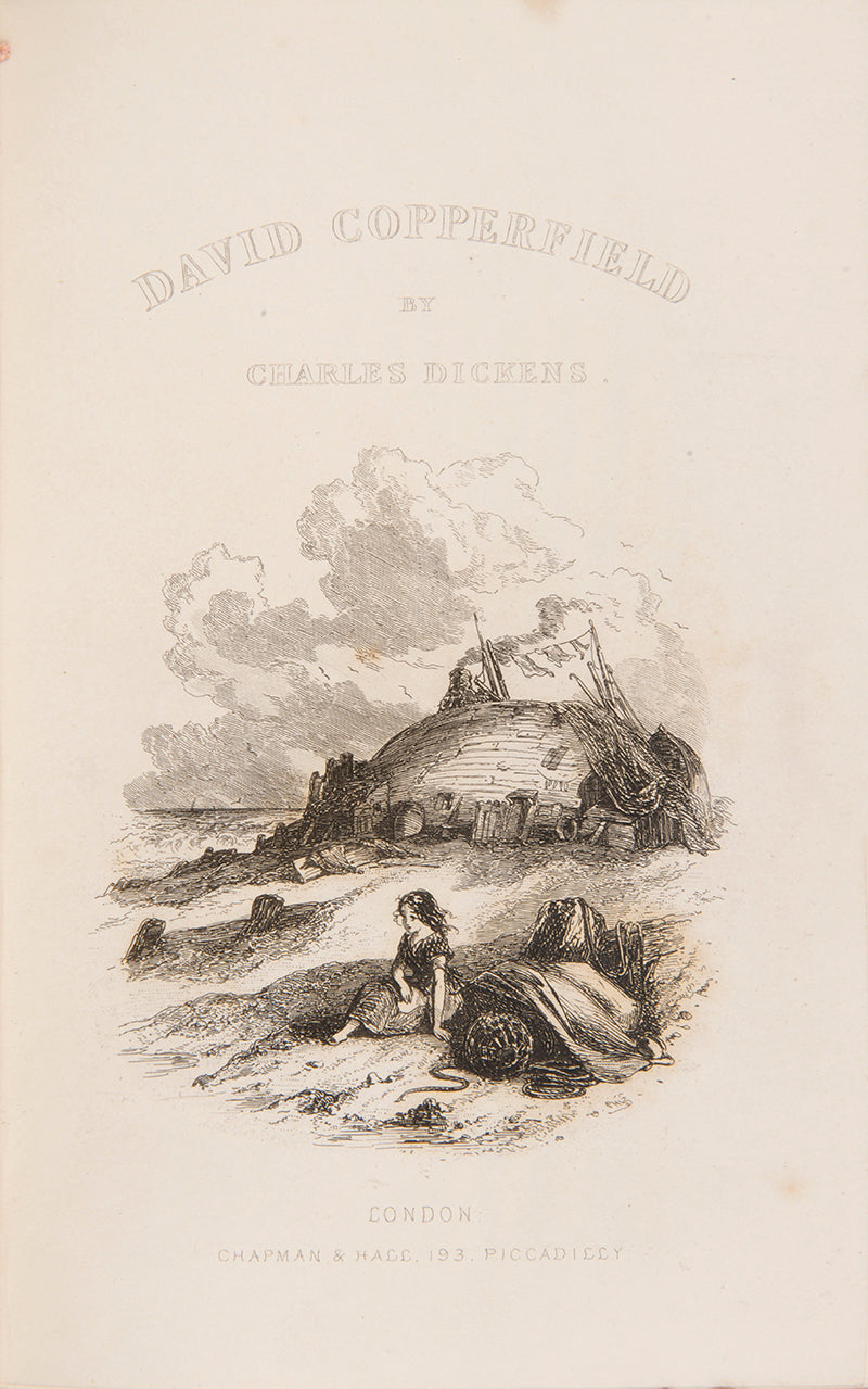 Handsome example of the Authentic Edition, complete works in 30 volumes, printed from the edition corrected by Charles Dickens in 1867 and 1888, illustrated by Cruikshank