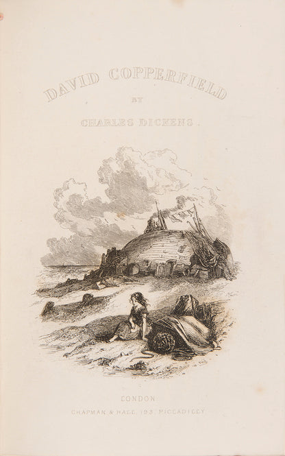 Handsome example of the Authentic Edition, complete works in 30 volumes, printed from the edition corrected by Charles Dickens in 1867 and 1888, illustrated by Cruikshank