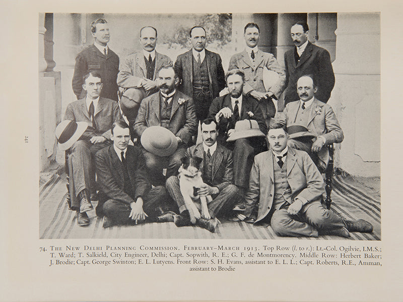 First edition of The architecture of Edward Lutyens, including a biography, replete with illustrations and photographs in b&w, in 4 volumes