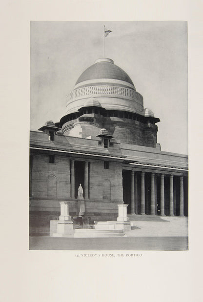 First edition of The architecture of Edward Lutyens, including a biography, replete with illustrations and photographs in b&w, in 4 volumes