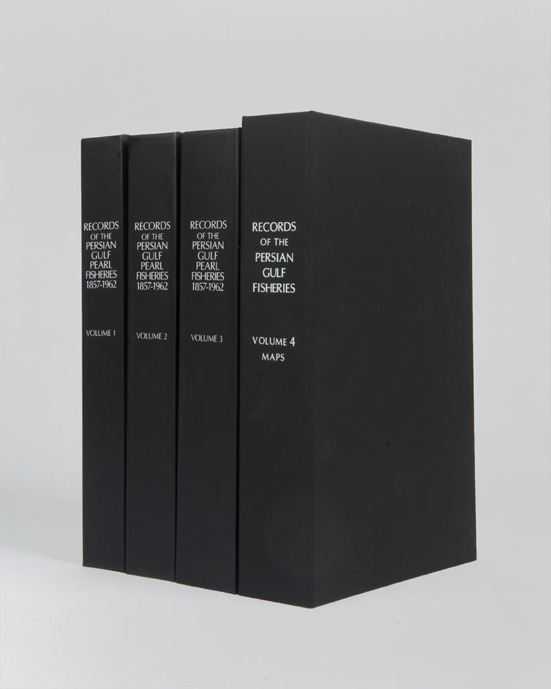 Records of the Persian Gulf Pearl Fisheries 1857-1962 by Anita Burdett, a very important work on the pearl fisheries of the Arabian Gulf.