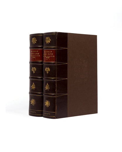 Anniversary edition, signed by Prince Philip, of the facsimile of The Journal of Joseph Banks in the Endeavour, supplemented with plates and illustrations.