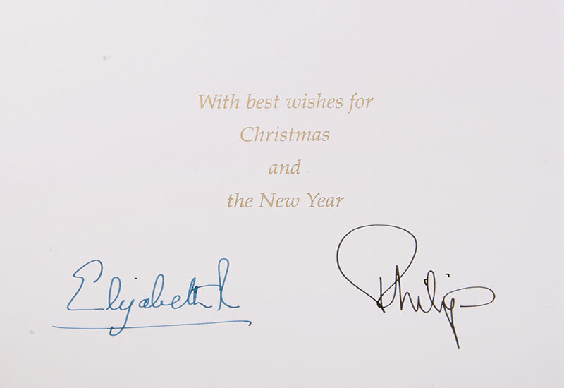 Showing the Her Majesty Queen Elizabeth with his Royal Highness the Duke of Edinburgh..... 