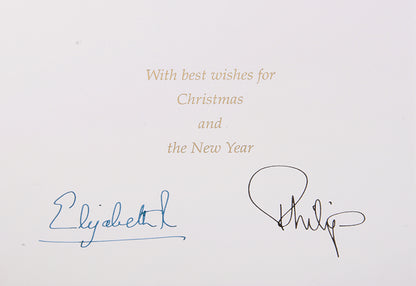 Showing the Her Majesty Queen Elizabeth with his Royal Highness the Duke of Edinburgh..... 