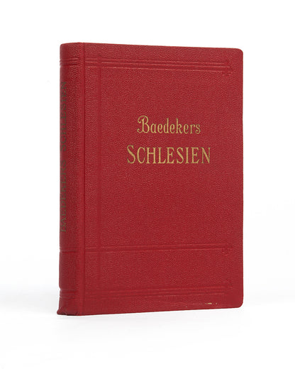 Karl Baedeker. Schlesien. Riesengebirge 1938. Second edition.