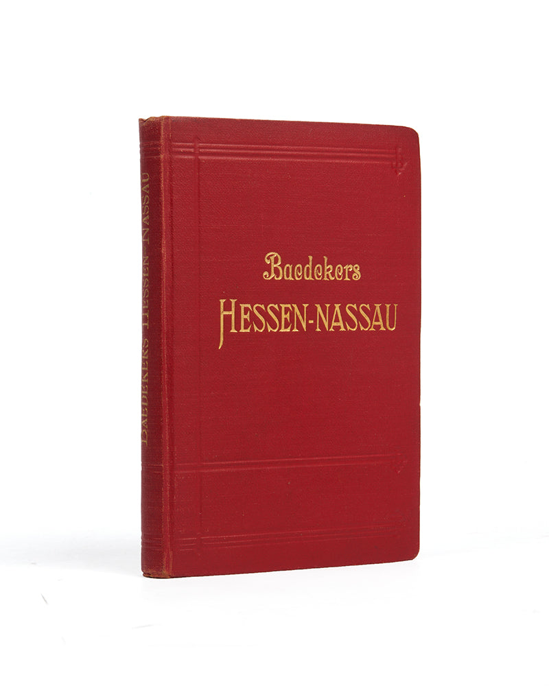 Karl Baedeker. Hessen Nassau.1922