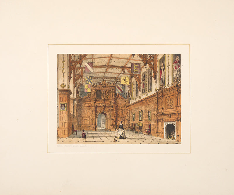 The first and best edition of Joseph Nashs monumental illustrated history of The Mansions of England, with 106 fine hand-coloured litographic plates