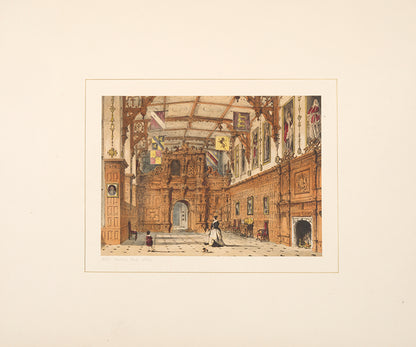 The first and best edition of Joseph Nashs monumental illustrated history of The Mansions of England, with 106 fine hand-coloured litographic plates