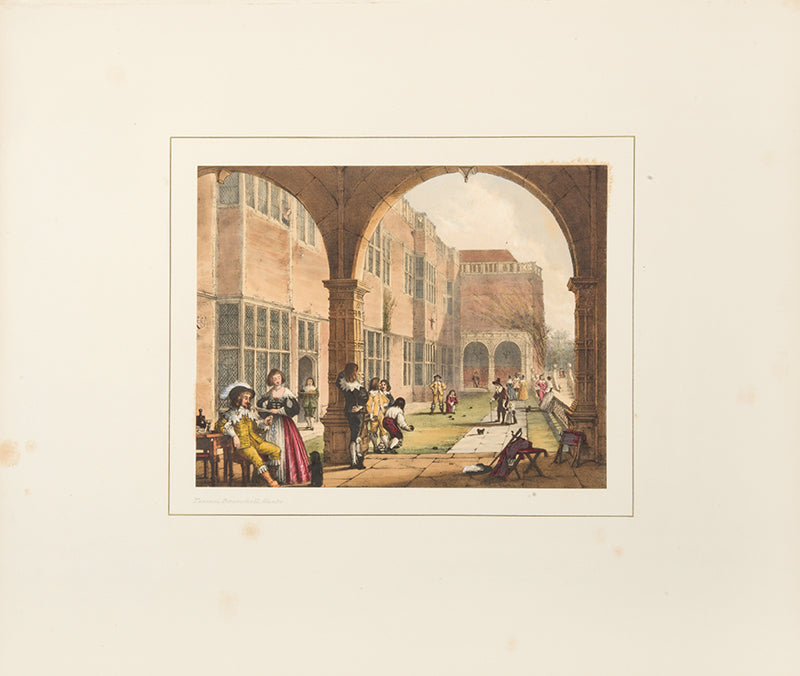 The first and best edition of Joseph Nashs monumental illustrated history of The Mansions of England, with 106 fine hand-coloured litographic plates