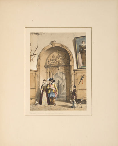 The first and best edition of Joseph Nashs monumental illustrated history of The Mansions of England, with 106 fine hand-coloured litographic plates