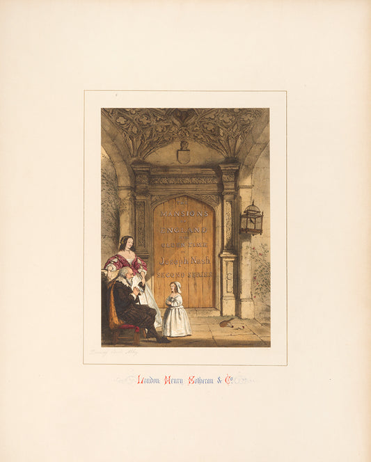 The first and best edition of Joseph Nashs monumental illustrated history of The Mansions of England, with 106 fine hand-coloured litographic plates