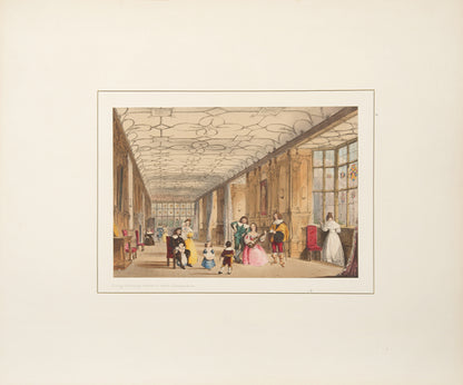 The first and best edition of Joseph Nashs monumental illustrated history of The Mansions of England, with 106 fine hand-coloured litographic plates