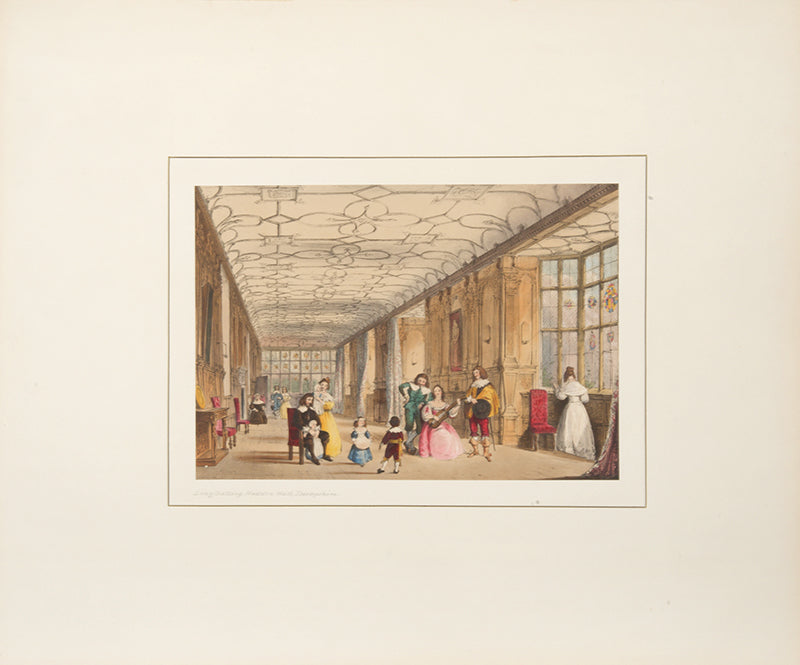 The first and best edition of Joseph Nashs monumental illustrated history of The Mansions of England, with 106 fine hand-coloured litographic plates