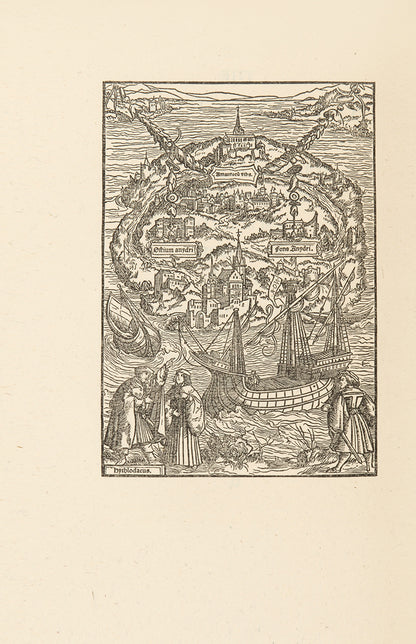 A limited edition copy of Sir Thomas More's Utopia, prepared and signed by celebrated designer Bruce Rogers and with an introduction by H.G. Wells.