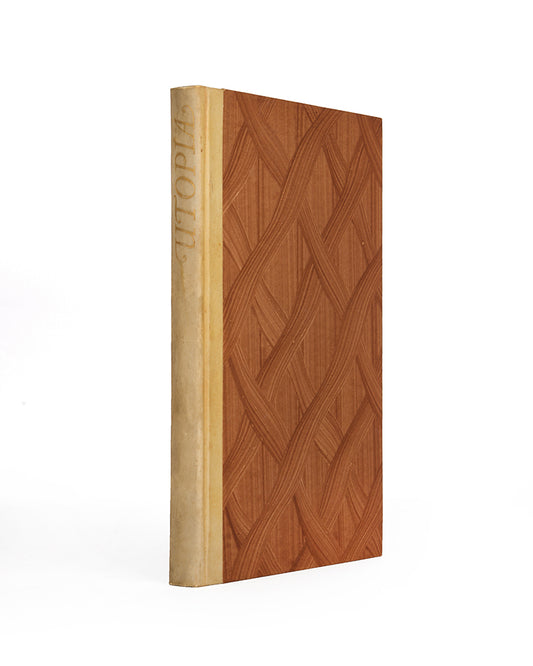 A limited edition copy of Sir Thomas More's Utopia, prepared and signed by celebrated designer Bruce Rogers and with an introduction by H.G. Wells.