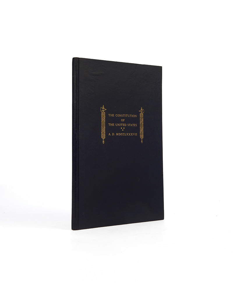 A limited edition printing of The Constitution of the United States