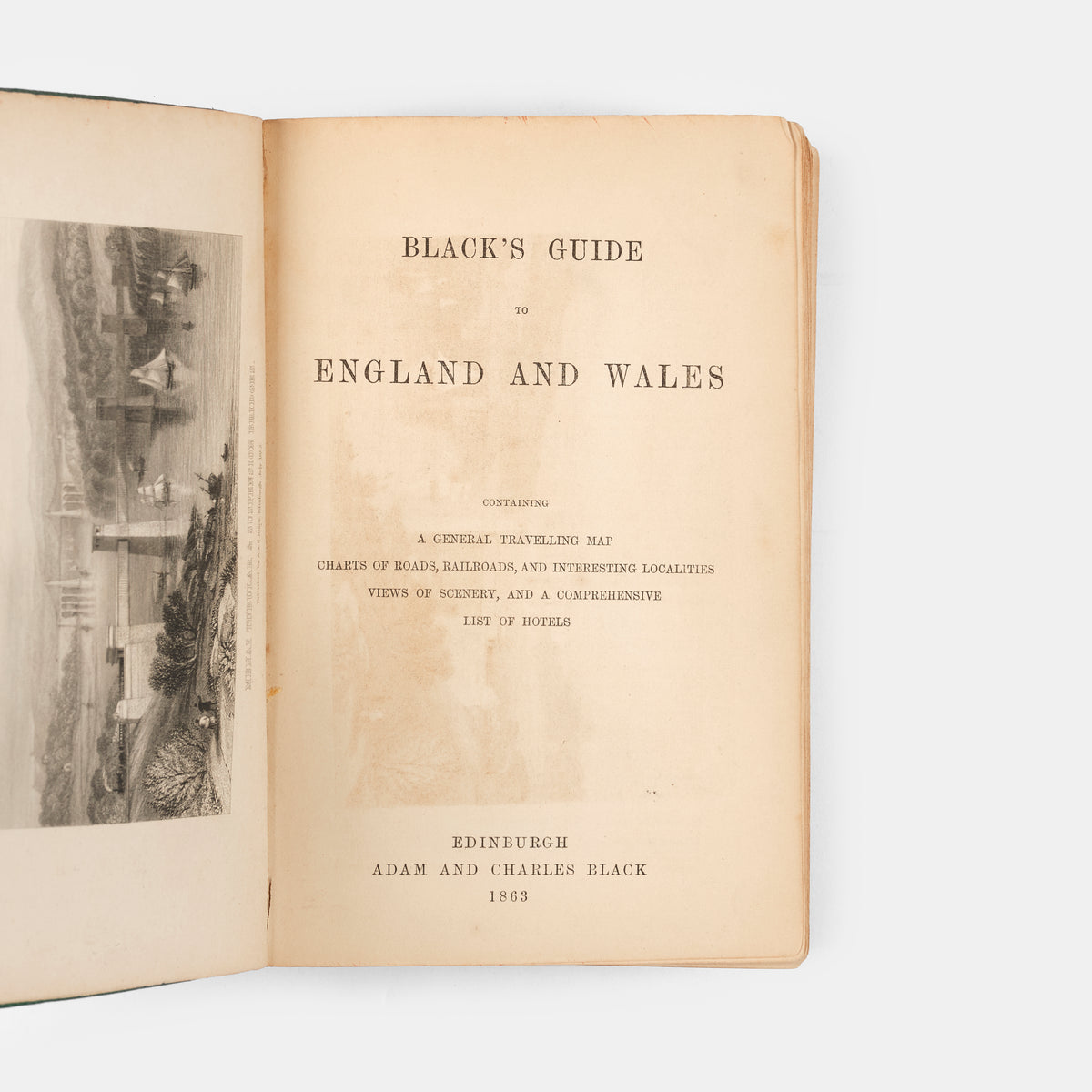 Black's Guide to England and Wales. 1863<br />