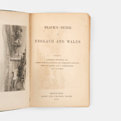 Black's Guide to England and Wales. 1863<br />
