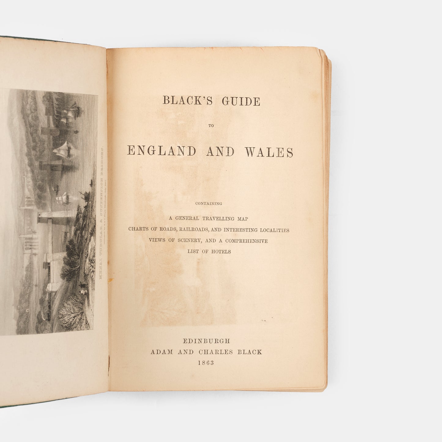 Black's Guide to England and Wales. 1863<br />